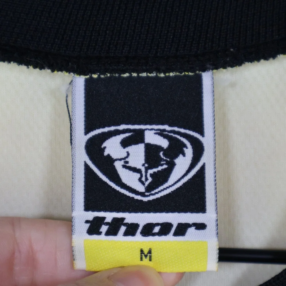 Thor Phase 3.0 Motocross Jersey Size Medium Moto‎ Racing Yellow Polyester